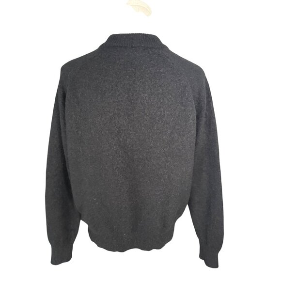 2/$30 Zara Small Jet Black Wool Alpaca Blend Sweater - Picture 12 of 14